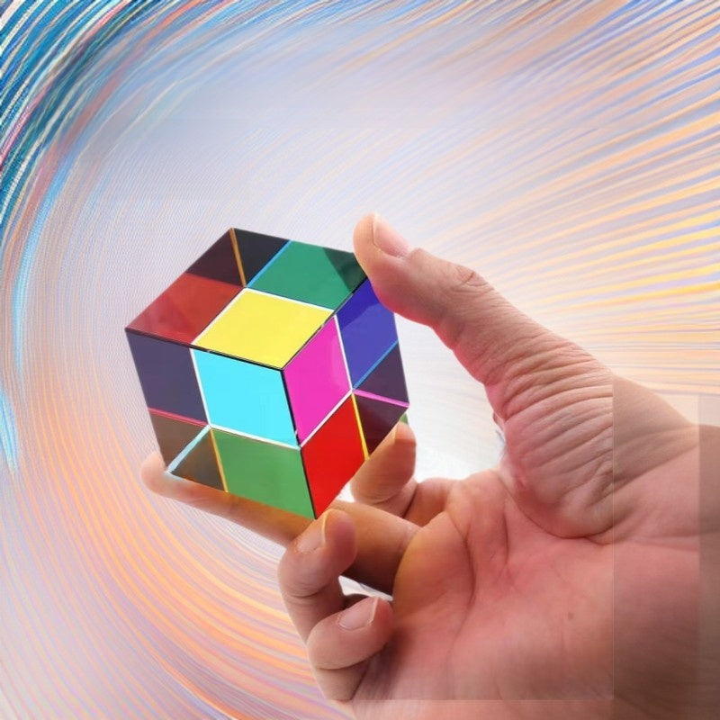 The Glow Duo — the Octopus Lamp and the Prism Cube together in one box