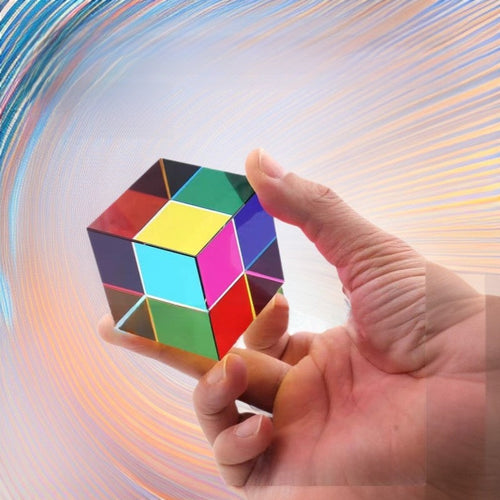 The Glow Duo — the Octopus Lamp and the Prism Cube together in one box